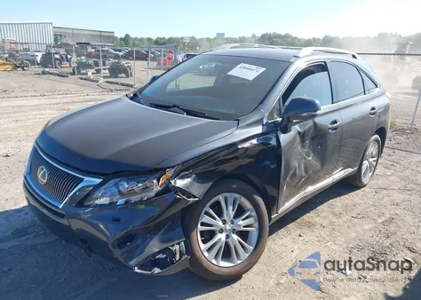 2010 Lexus Rx 450H из США, поврежденный, VIN JTJBC1BA3A2009709